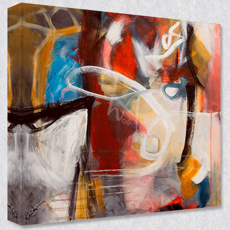 "Cosmic Energy" comes as a gallery wrapped canvas print with a rich 1.5 inch thick wood frame. We use a moisture resistant poly-cotton canvas that will not sag and high quality inks that will last over 100 years.