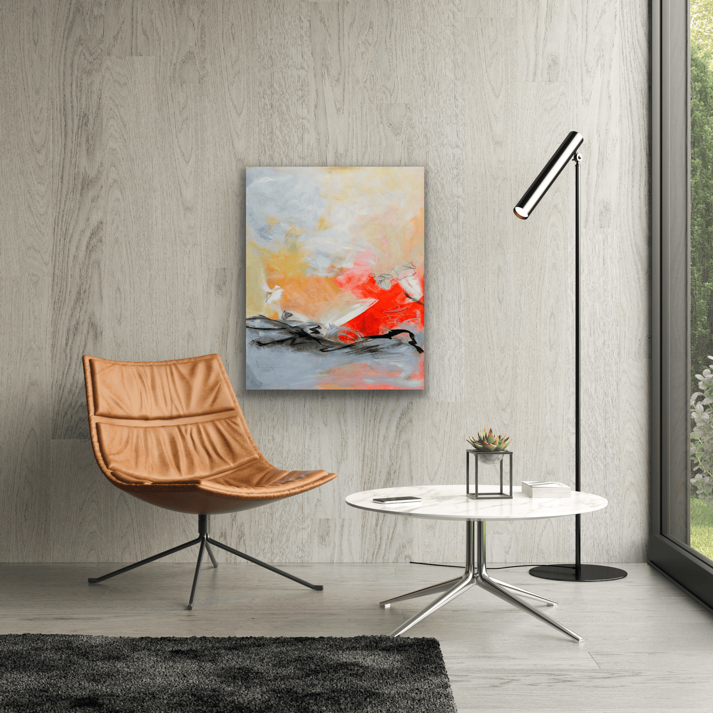 "Light Within" original artwork will compliment many rooms of your home.