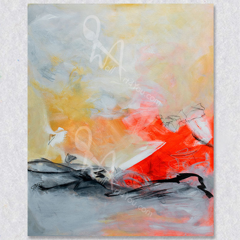 "Light Within" original painting was created by Connie O'Connor.