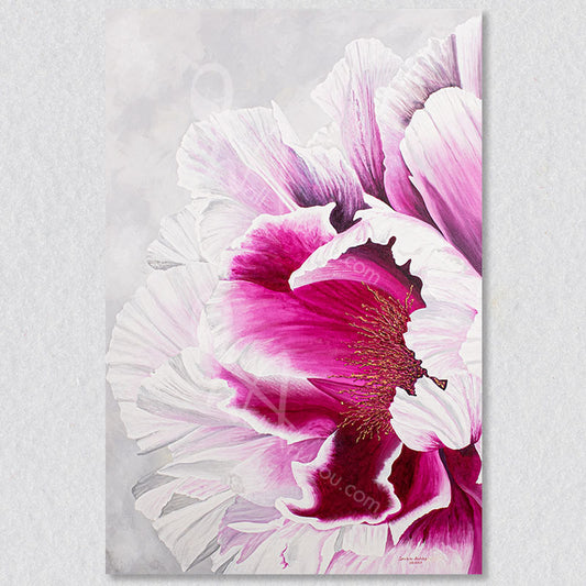 "Tranquility" wall art canvas print was created by Carolynn Ashley.
