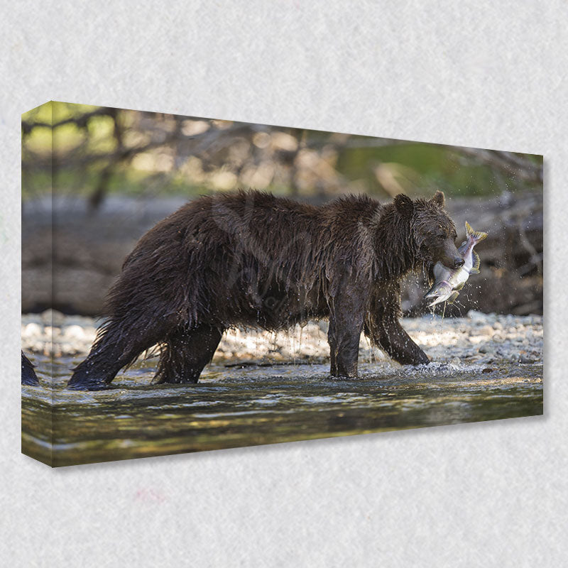 "Autumn Feast" artwork is comes in five different canvas print sizes to fit your wall perfectly.
