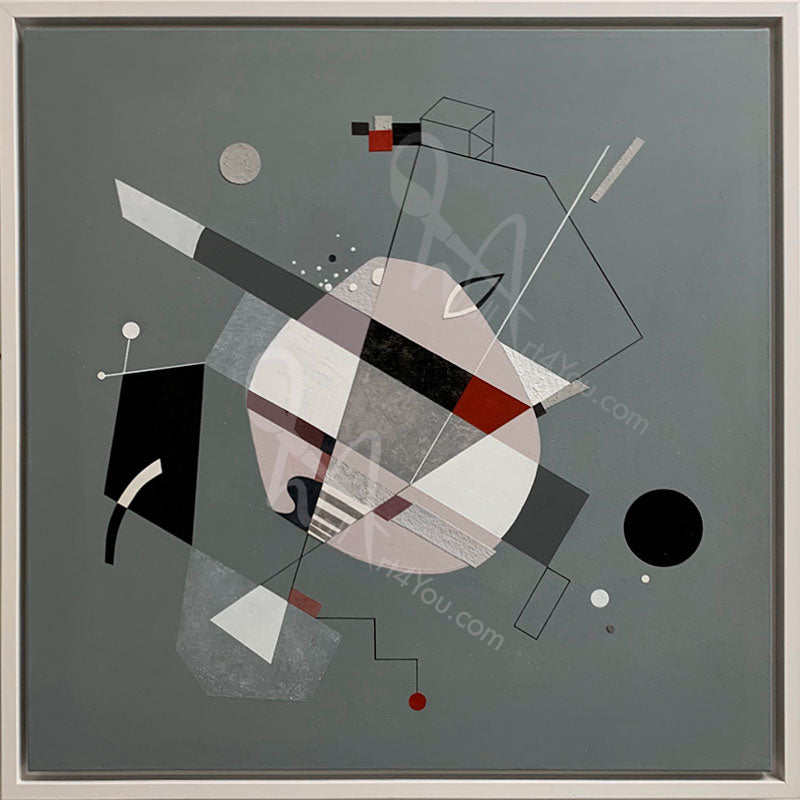 "Intersection of Some Sort" artwork was created by Canadian artist Ideet Sharon.