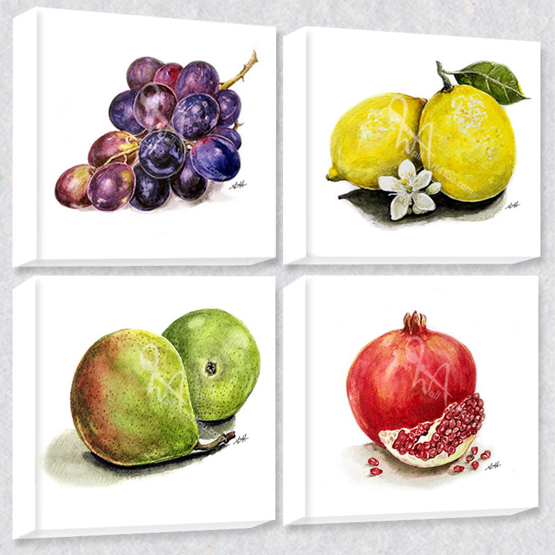 Fruitful Symphony Set of Four