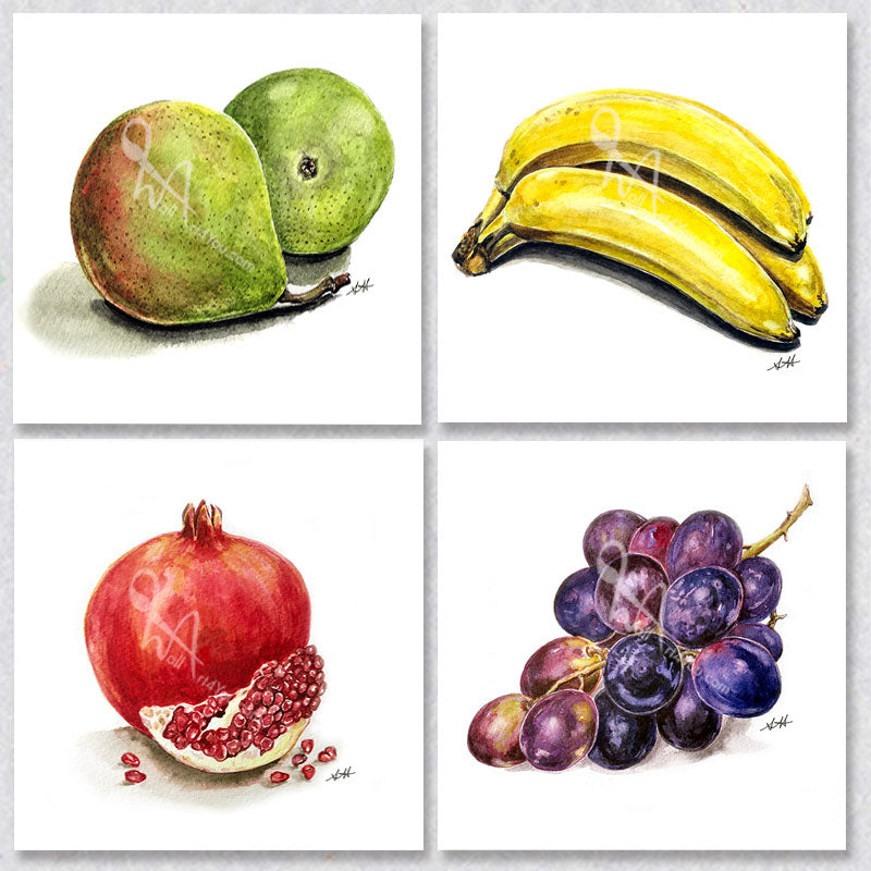 Fruitful Symphony Set of Four