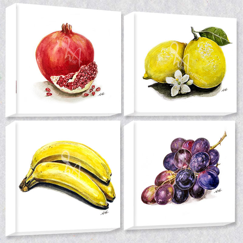 Fruitful Symphony Set of Four