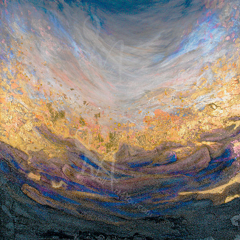 "Brazen" wall art was created by Canadian artist Tiffany Reid.