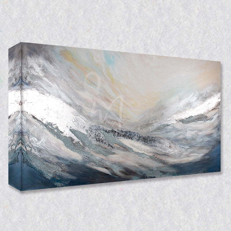 "Man of Steel" comes as a gallery wrapped canvas print with a rich 1.5 inch thick wood frame. We use a moisture resistant poly-cotton canvas that will not sag and high quality inks that will last over 100 years.