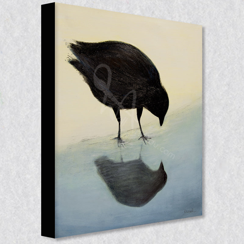 "Hello" comes as a gallery wrapped canvas print with a rich 1.5 inch thick wood frame. We use a moisture resistant poly-cotton canvas that will not sag and high quality inks that will last over 100 years.