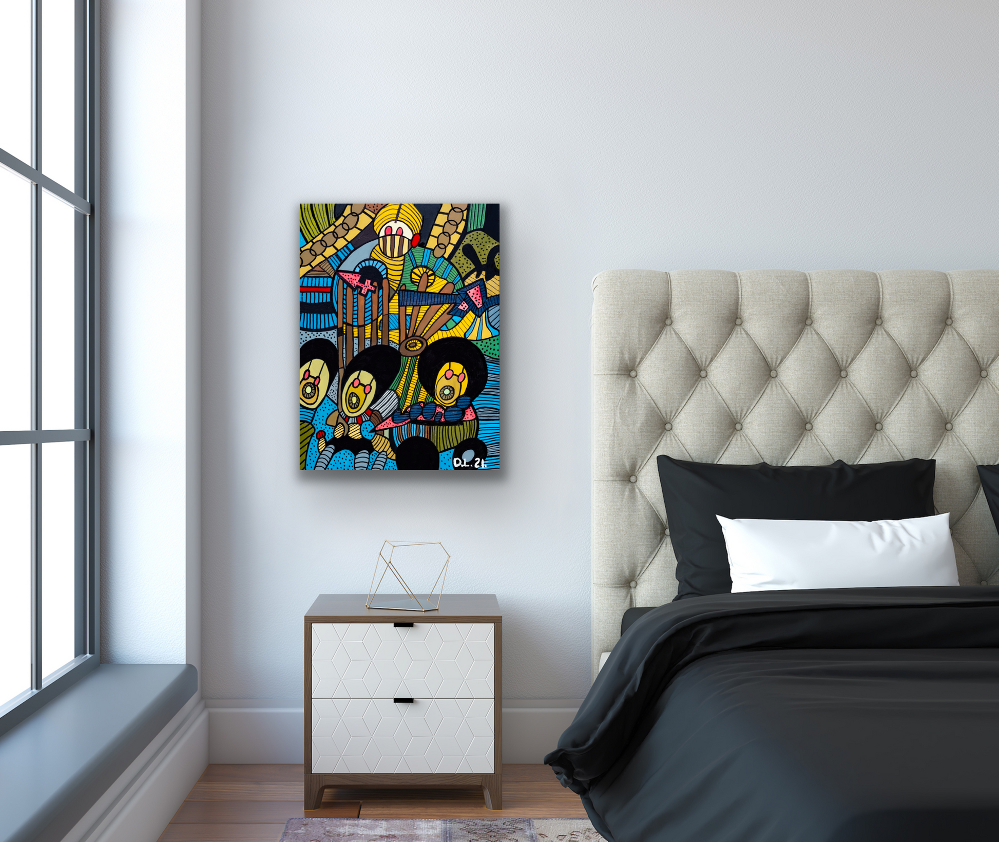 Fortune Tella work of art comes in three canvas print sizes to fit your wall perfectly.