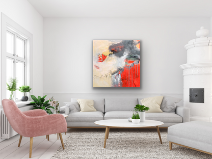 This art piece comes in five different canvas print sizes to fit your wall perfectly.