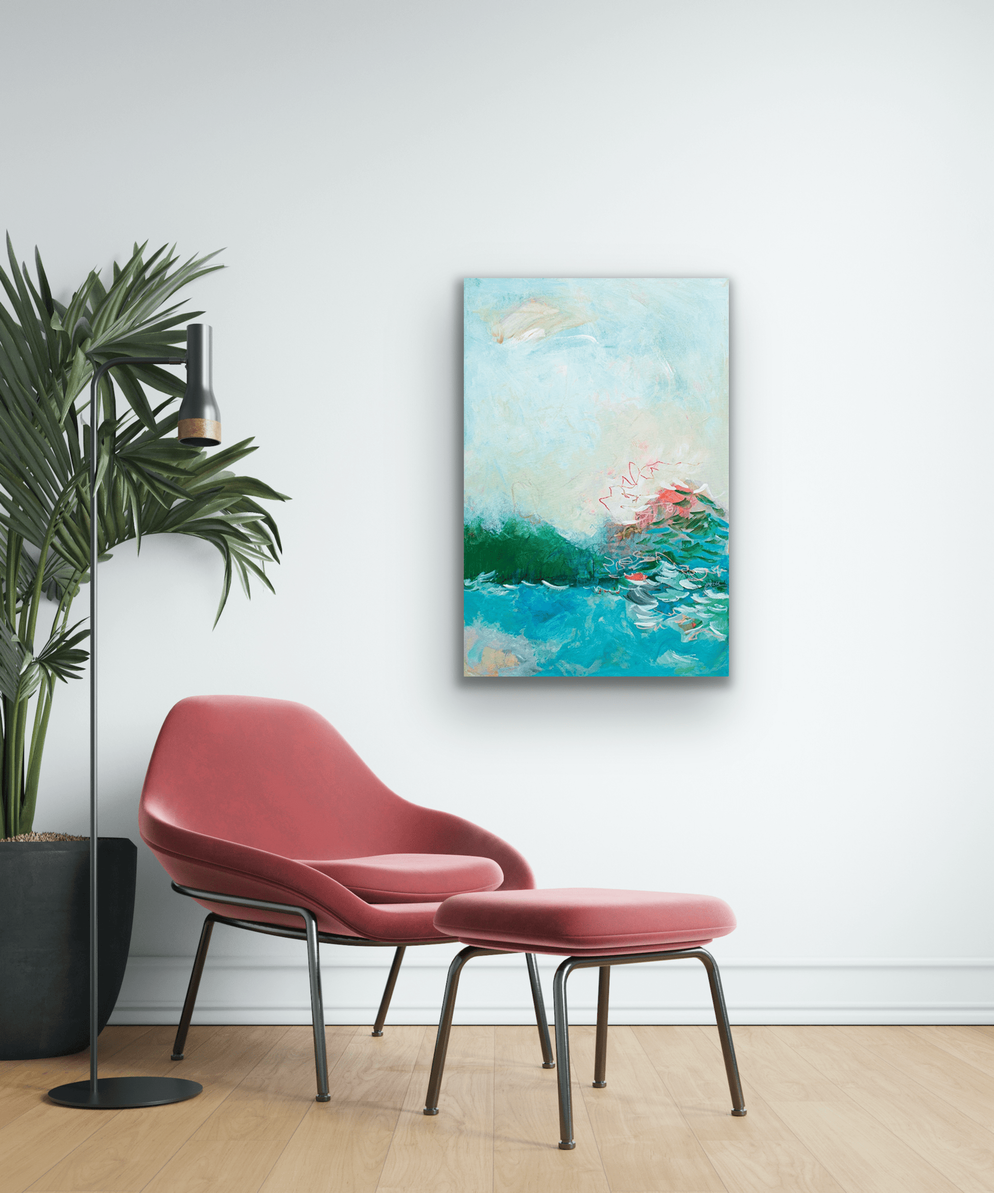 "Endless Horizon" comes in five different canvas print sizes to fit your wall perfectly.