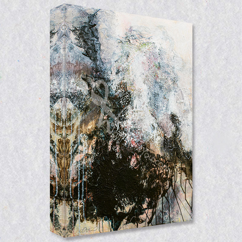 "Let it Be" comes as a gallery wrapped canvas print with a rich 1.5 inch thick wood frame. We use a moisture resistant poly-cotton canvas that will not sag and high quality inks that will last over 100 years.