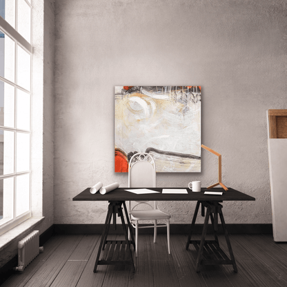 "Your Intensions" artwork comes in five different canvas print sizes to fit your wall perfectly.