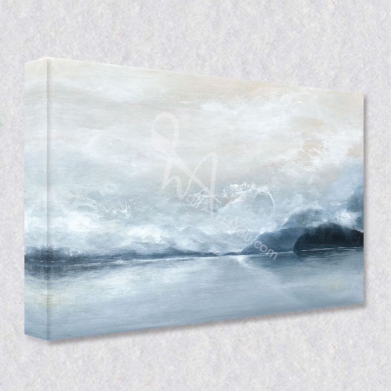 "Anmore" comes as a gallery wrapped canvas print with a rich 1.5 inch thick wood frame. We use a moisture resistant poly-cotton canvas that will not sag and high quality inks that will last over 100 years.