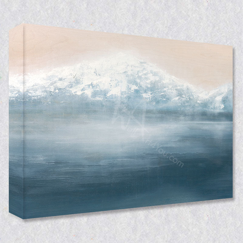 "Light V" comes as a gallery wrapped canvas print with a rich 1.5 inch thick wood frame. We use a moisture resistant poly-cotton canvas that will not sag and high quality inks that will last over 100 years.