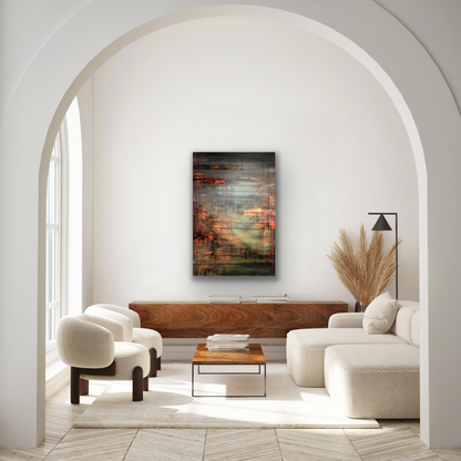 Moments in Time abstract painting will complete your feature wall in your living room or other prominent walls like your dining room or hallway.
