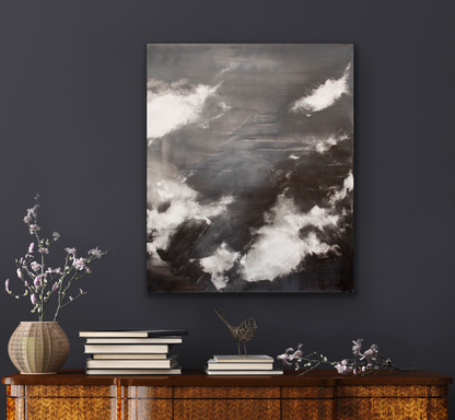 "Mono Cloud IV" artwork will look great in many most rooms of your home.
