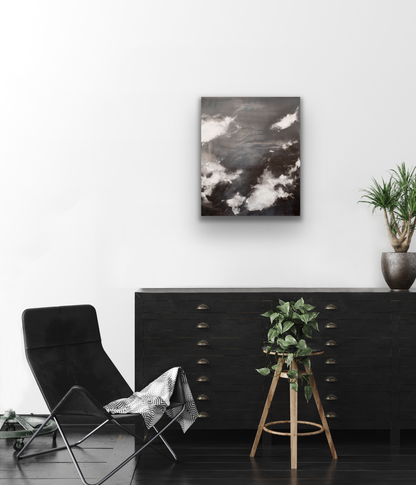 "Mono Cloud IV" original artwork will look impressive in your home office space.