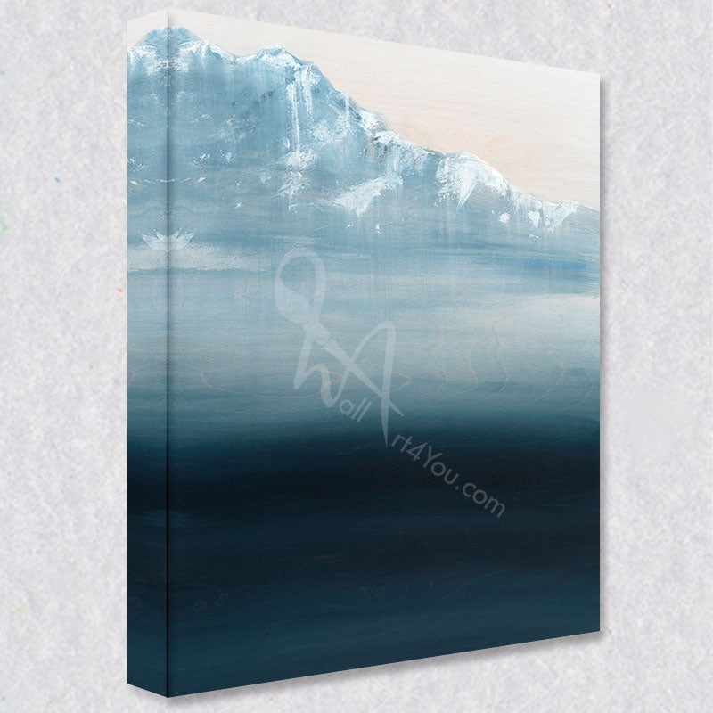 "Perfect" comes as a gallery wrapped canvas print with a rich 1.5 inch thick wood frame. We use a moisture resistant poly-cotton canvas that will not sag and high quality inks that will last over 100 years.