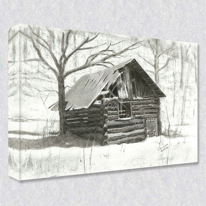 "Timeless Timber" comes as a gallery wrapped canvas print with a rich 1.5 inch thick wood frame. We use a moisture resistant poly-cotton canvas that will not sag and high quality inks that will last over 100 years.