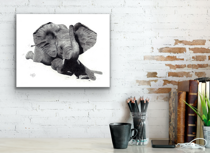 This art piece will look great in a nursery or child's room.