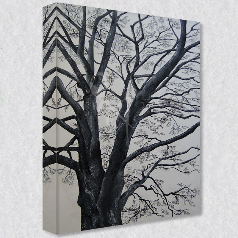 "Wisdom" comes as a gallery wrapped canvas print with a rich 1.5 inch thick wood frame. We use a moisture resistant poly-cotton canvas that will not sag and high quality inks that will last over 100 years.