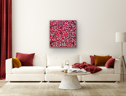 "Well Read" work of art is for you red colour lovers.