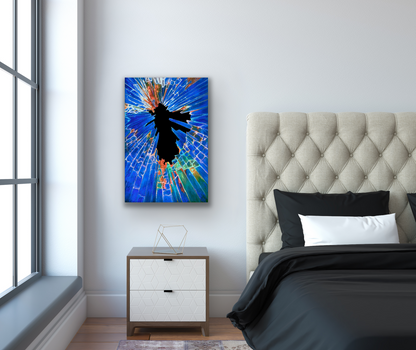 This stunning work of art comes in four different canvas print sizes.
