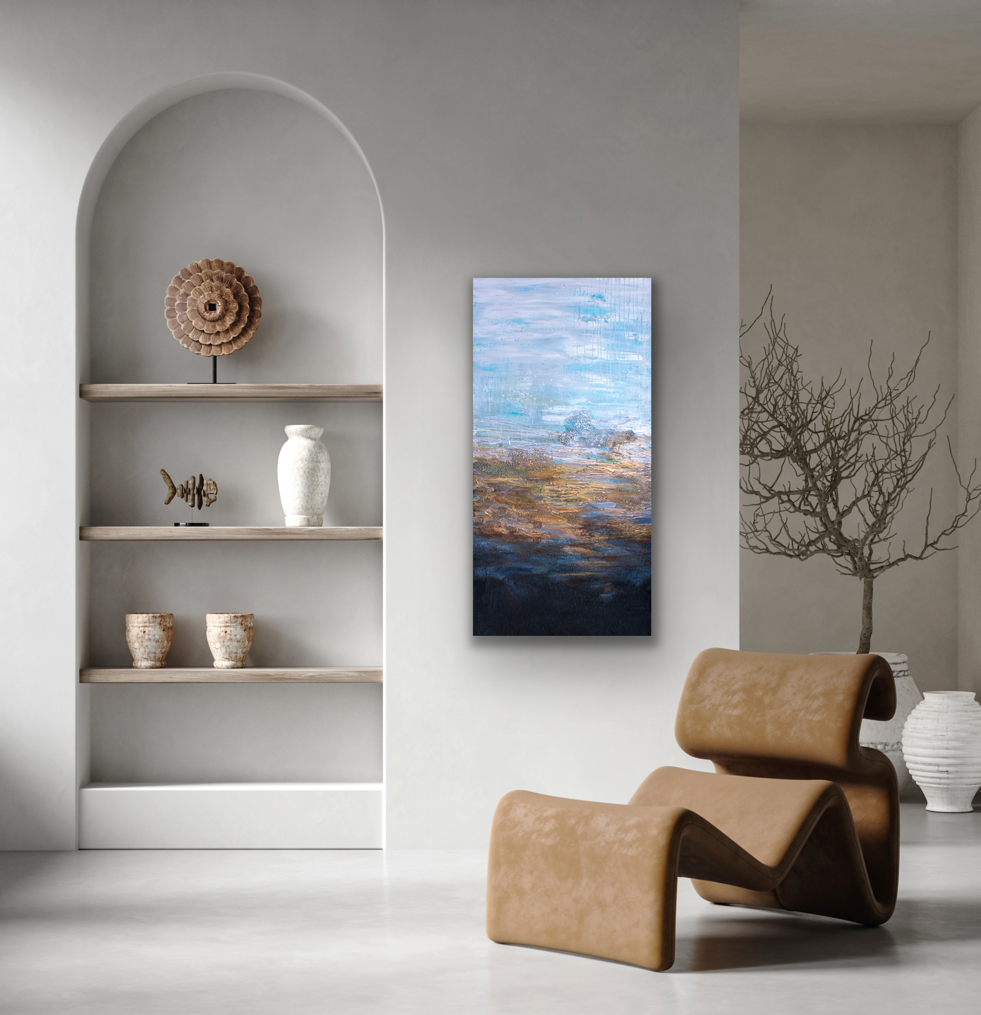 Golden Hour wall art comes in five different canvas sizes to fit your wall prefectly.
