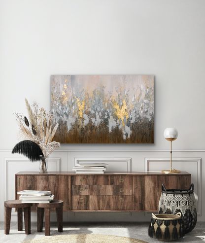 This abstract painting will look great in your hallway.