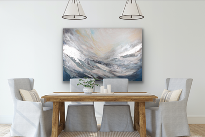 Man of Steel painting will make a stunning addition to your dining room or living room.