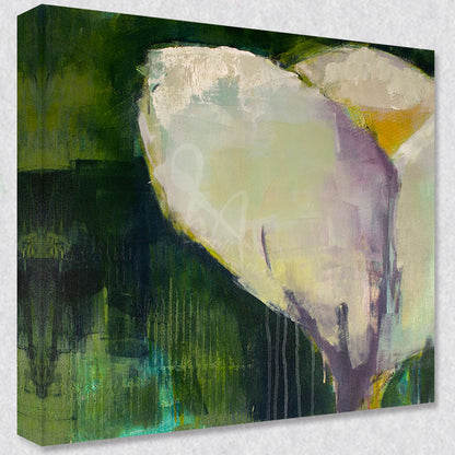 "Heart's Desire I" comes as a gallery wrapped canvas print with a rich 1.5 inch thick wood frame. We use a moisture resistant poly-cotton canvas that will not sag and high quality inks that will last over 100 years.