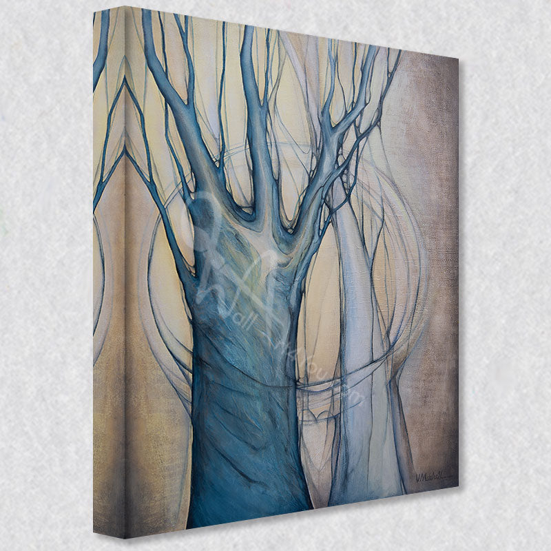 "Beyond TIme" comes as a gallery wrapped canvas print with a rich 1.5 inch thick wood frame.  We use a moisture resistant poly-cotton canvas that will not sag and high quality inks that will last over 100 years.