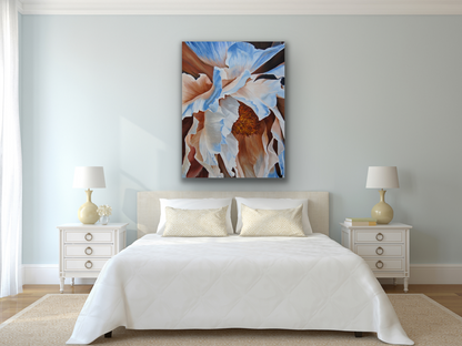 The stunning art piece comes in various sizes to fit your wall perfectly.