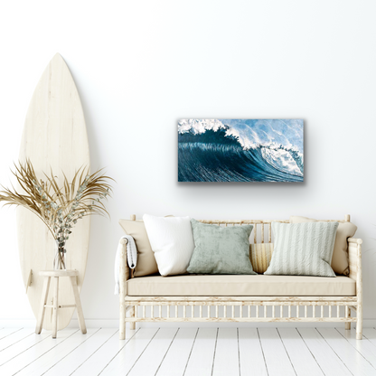 "Force" art work comes in four different canvas print sizes to fit your wall perfectly.