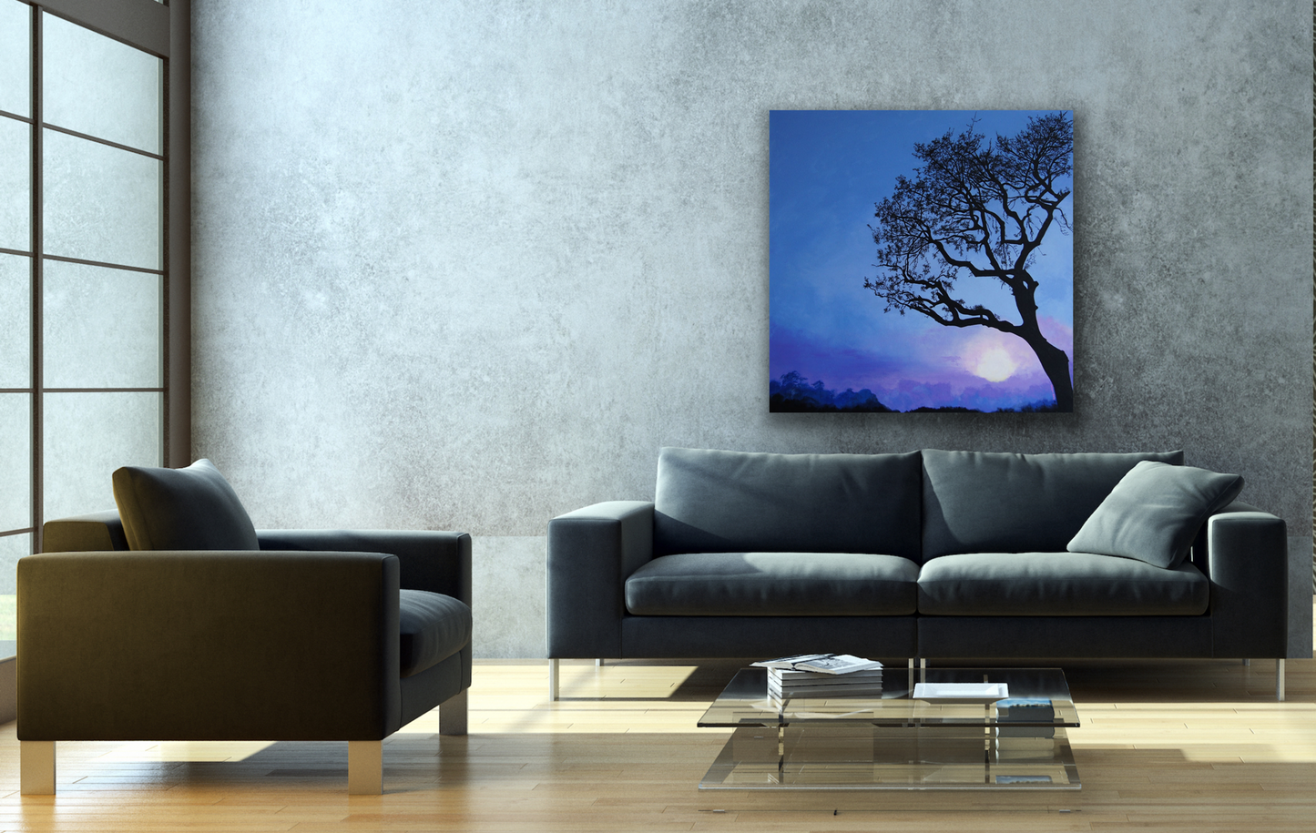 "Majestic" work of art will look impressive in your  living room or dining room.